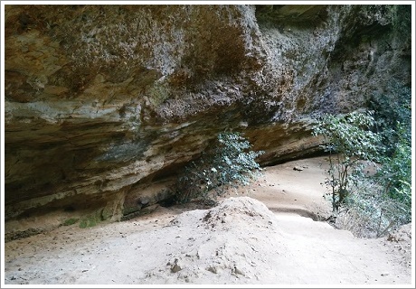 ここが千人隠れです