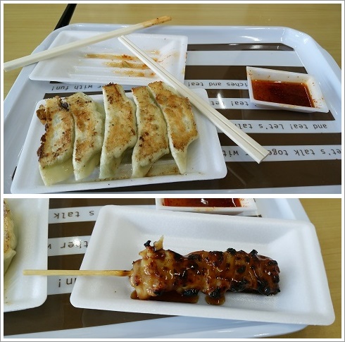 フクヤのハッスル餃子とタレが美味しい焼き鳥