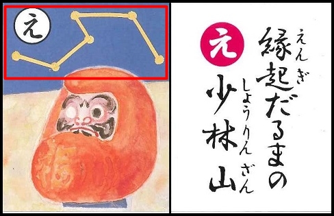 上毛かるた「小林山絵札」