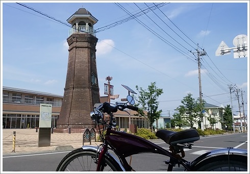 伊勢崎のシンボル旧時報鐘楼