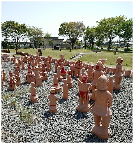 八幡塚古墳のはにわです