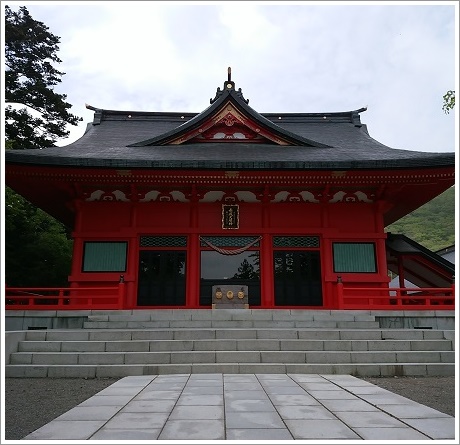 大洞赤城神社拝殿