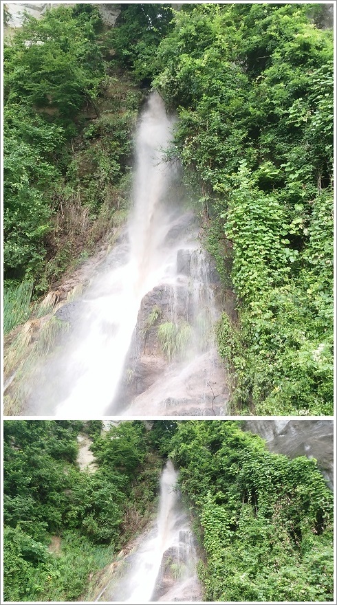 嬬恋村の瀬戸の滝