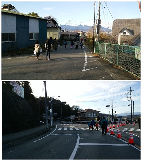 少林山からの帰路