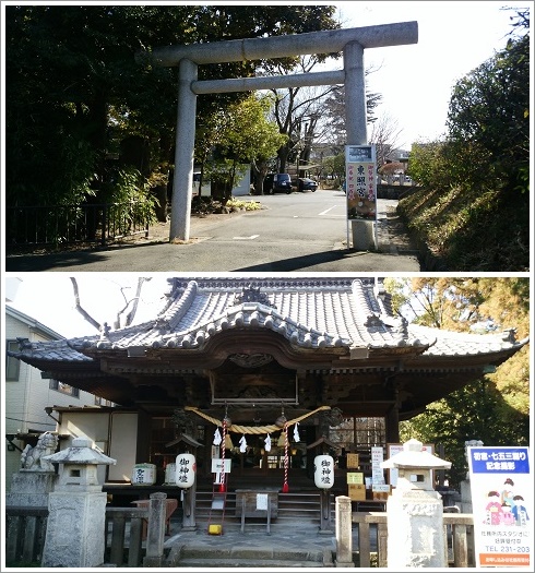 幸の池に隣接する前橋東照宮
