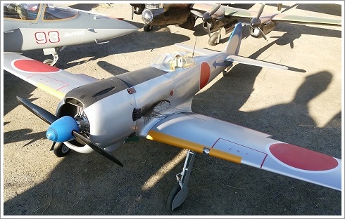 旧日本軍戦闘機ラジコン（RC航空ページェント）