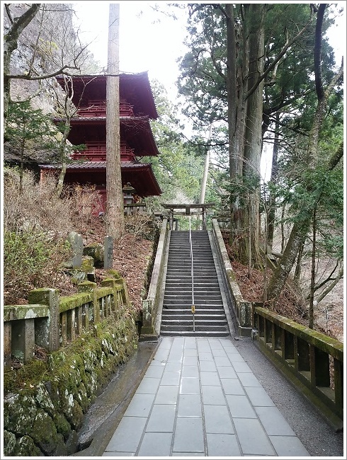 榛名神社に続く参道