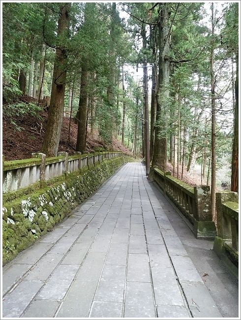 榛名神社に続く参道です