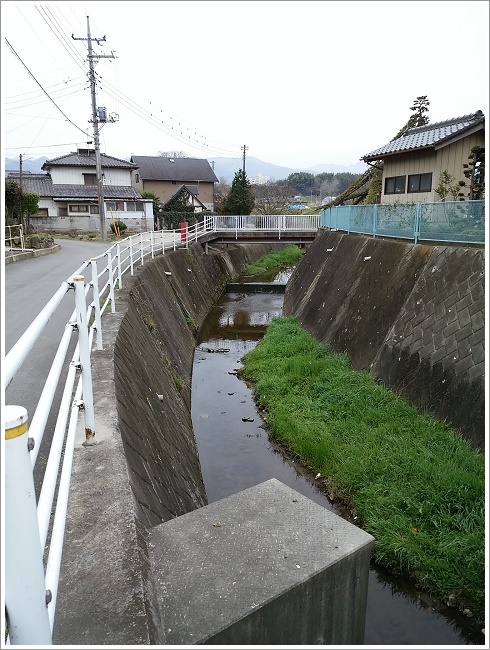 甘楽町を流れる三途の川