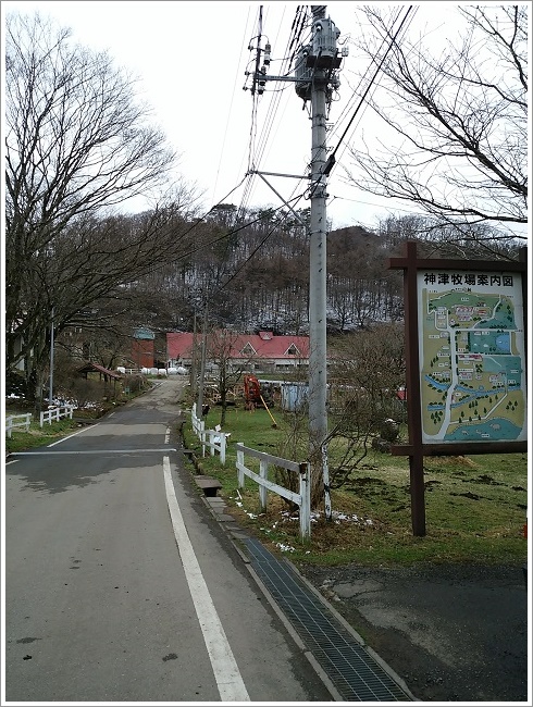 神津牧場の牛舎