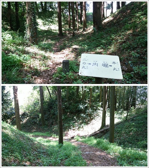 膳城跡内堀