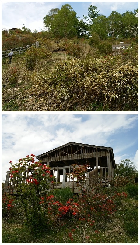 見晴山登山口と句碑めぐり遊歩道