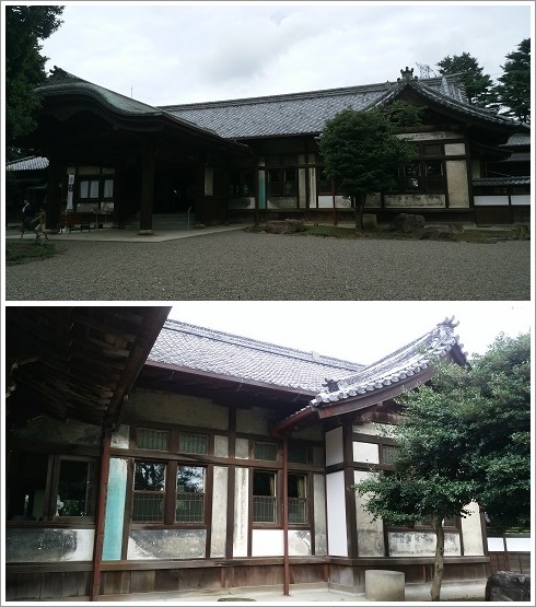 門を入って正面から見た中島知久平邸