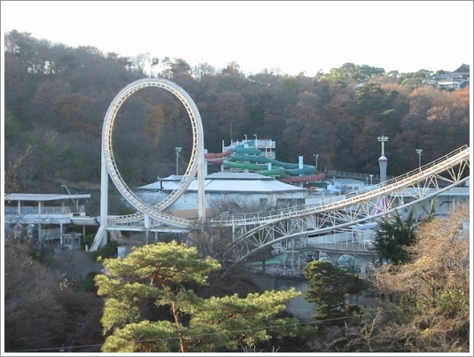 閉園当初の第二駐車場から見たカッパピア