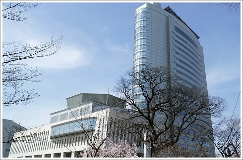 高崎駅側から見た高崎市役所