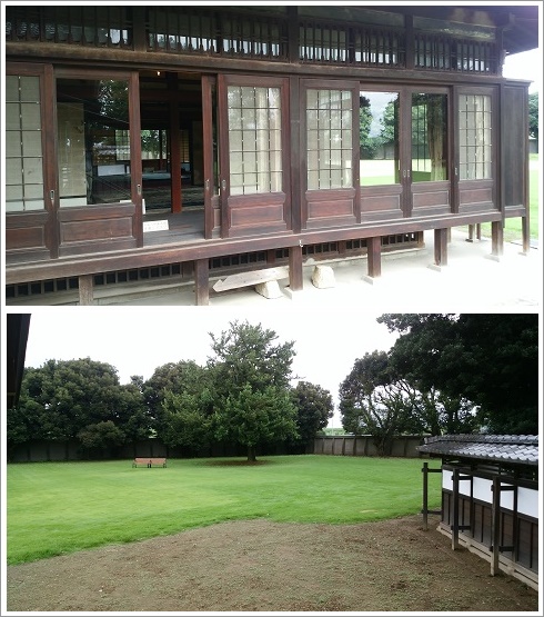 ３０００平方ｍの庭から見た中島知久平邸