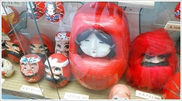 可愛らしい達磨