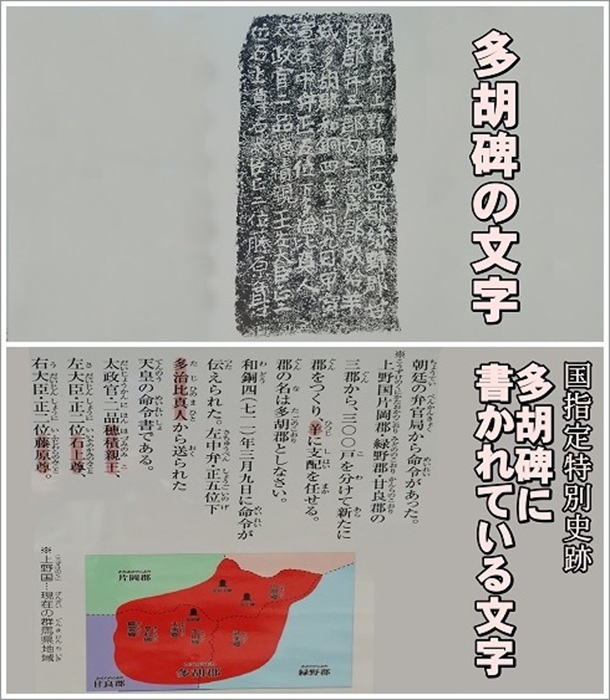 多胡碑に書かれている文字