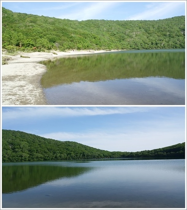 赤城山小沼の景色