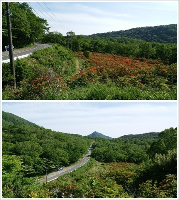 見晴山からの見下ろす前橋市方面の景色