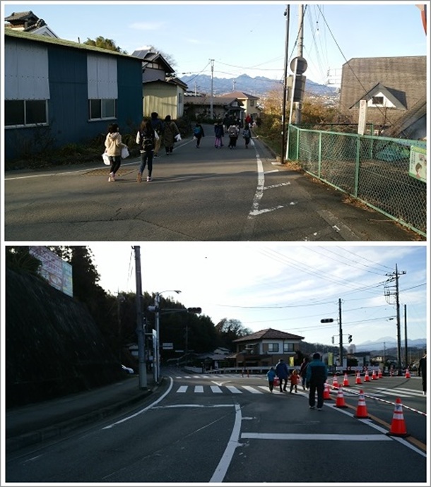 少林山からの帰路