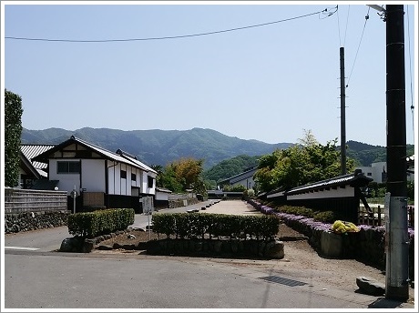 中小路と武家屋敷道