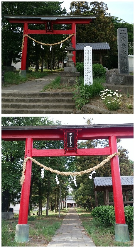 二宮赤城神社の鳥居