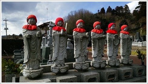 全国的にも珍しい全性寺のゴルフ観音菩薩