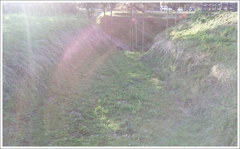 名胡桃城址跡空堀