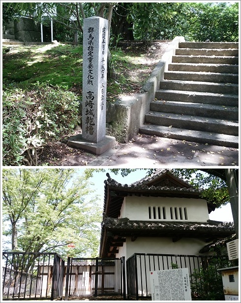 指定重要文化財の高崎城乾櫓