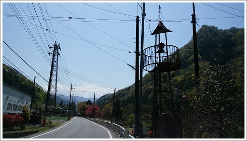 西上州やまびこ街道宮室の逆転層周辺景色