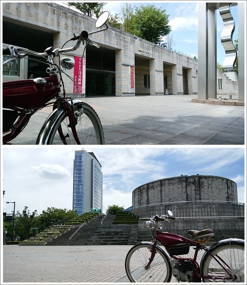 高崎市役所と高崎シティギャラリー